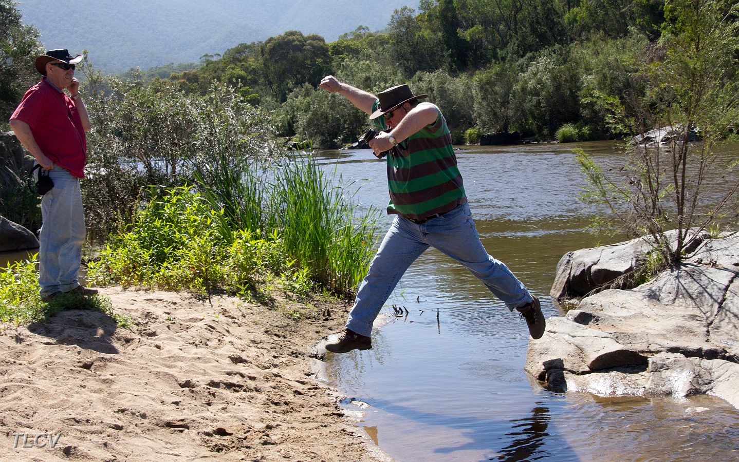 09-Neville's not sure about Gregs water crossing technique.jpg